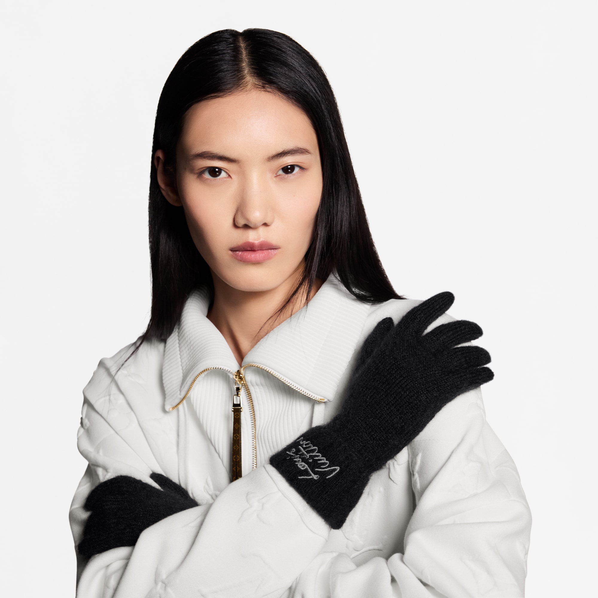 LV Script Gloves S00 - Women - Accessories | LOUIS VUITTON ®